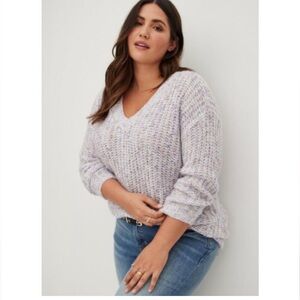Torrid V-neck Pullover Sweater - 4X